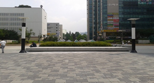 평촌역 광장 야외무대