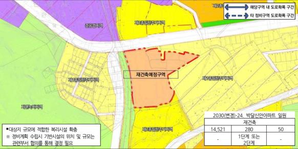 재건축 구역 현황도