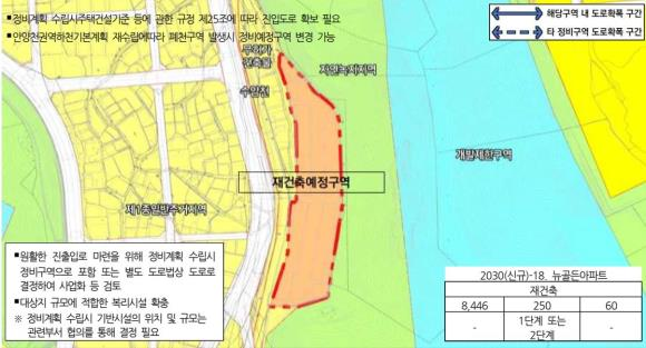 재건축 구역 현황도