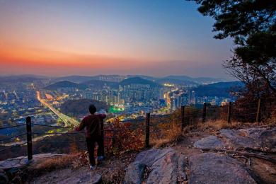 망해암 일몰 이미지