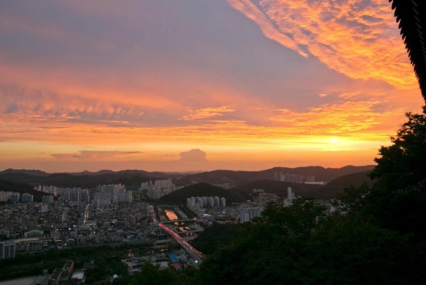 望海庵日落