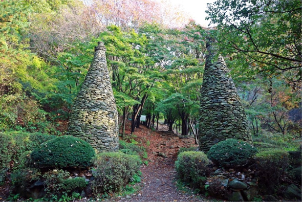 Stone Pagoda in Byeongmokan Forest Park