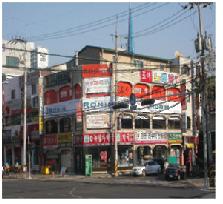 주요도로변(평촌대로) :정비전