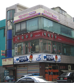 주요도로변(만안로) :정비후