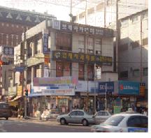 주요도로변(나무의 거리 구간) :정비전