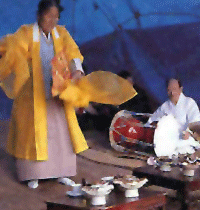 수촌마을 도당제사진