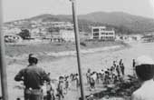 관양동 하천변 수해복구현장