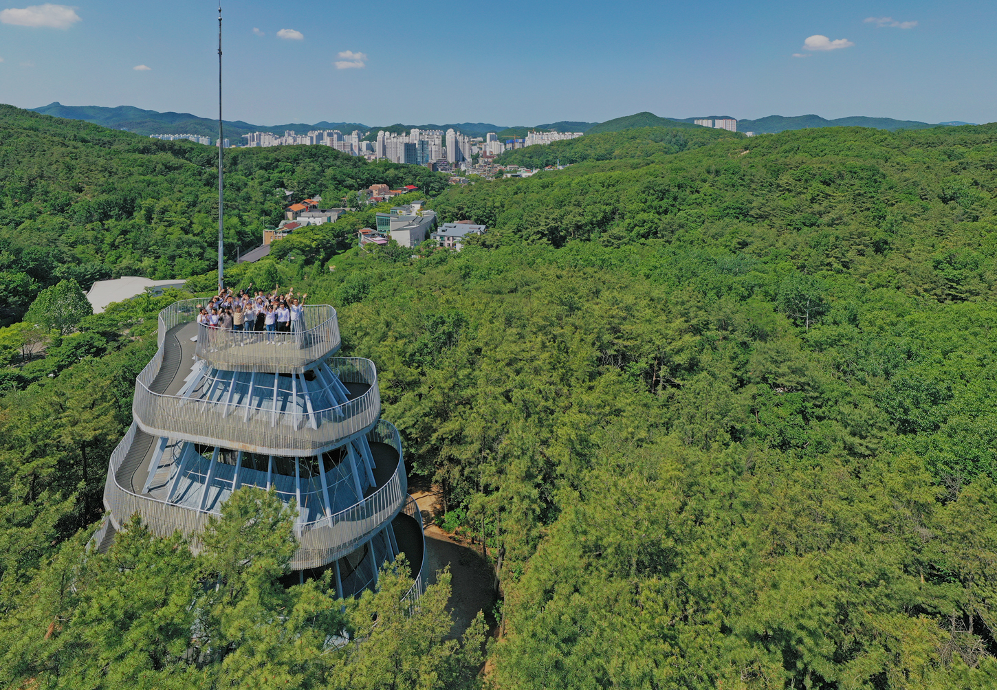 안양예술공원 전망대